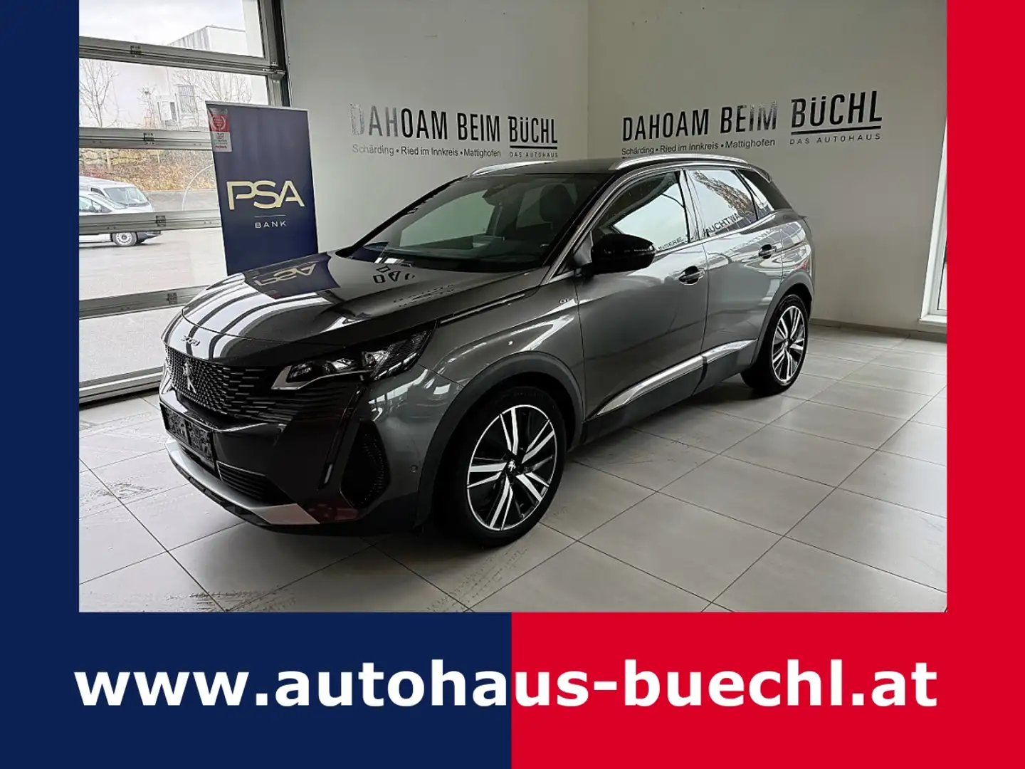 Peugeot 3008 BlueHDi 130 S&S EAT8 GT Pack Grau - 1