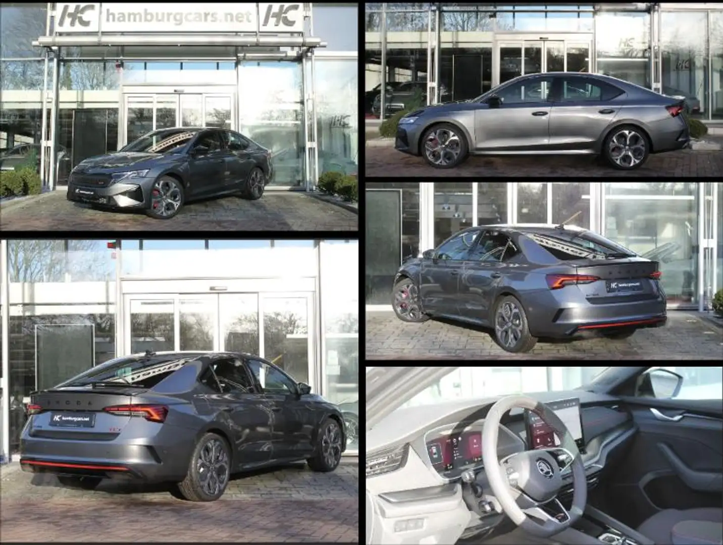Skoda Octavia RS 2,0TSI 19" AHK DCC CANTON WinterPaket Navi A... Grau - 1