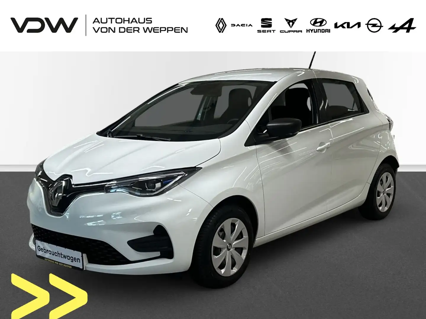Renault ZOE Life Klima Fenster el. Weiß - 1