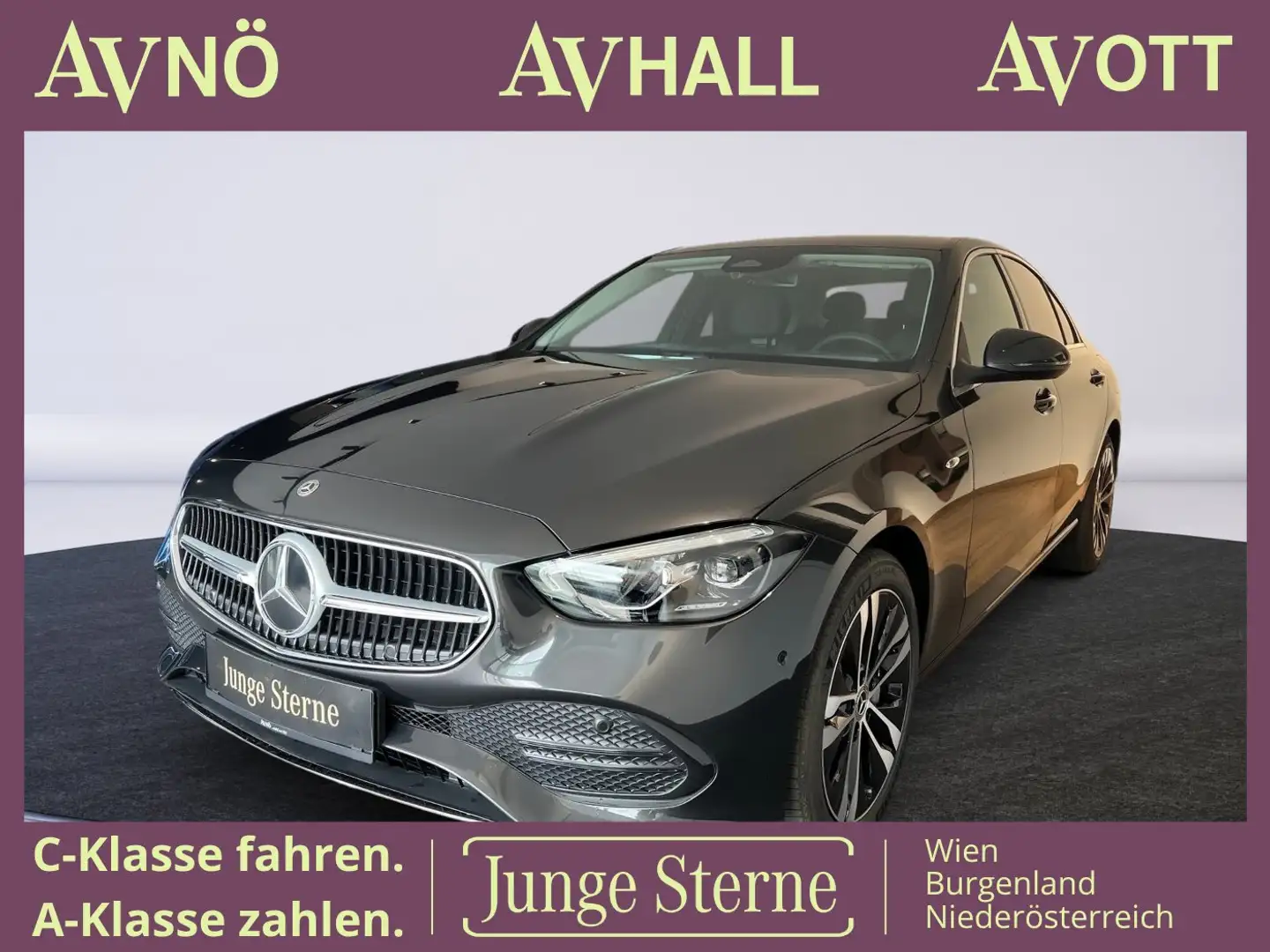 Mercedes-Benz C 300 de 4MATIC Österr. Edition +Distronic+Winter Grau - 1