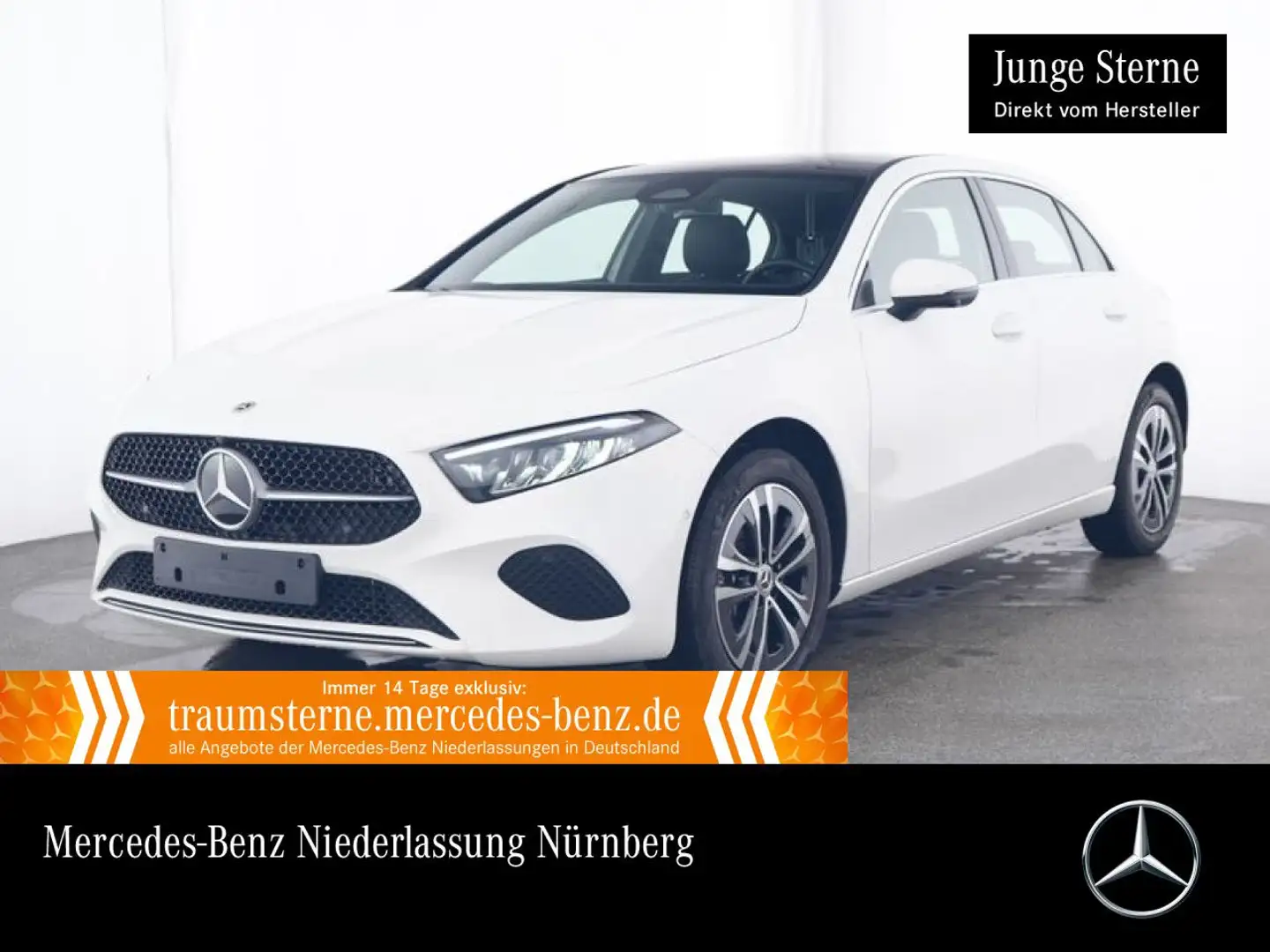 Mercedes-Benz A 250 e PROGRESSIVE+PANO+360°+LED+TOTW+8G Wit - 1