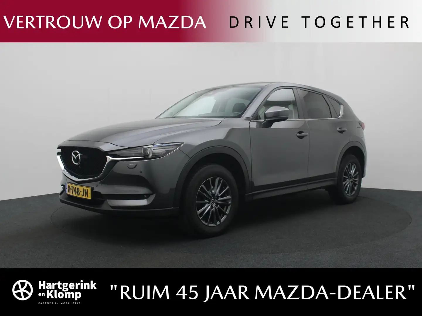 Mazda CX-5 2.0 SkyActiv-G Comfort met i-Activesense pakket au Grijs - 1