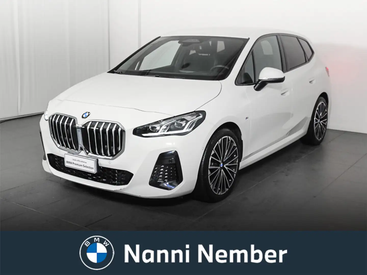BMW 218 d Active Tourer Msport Bianco - 1