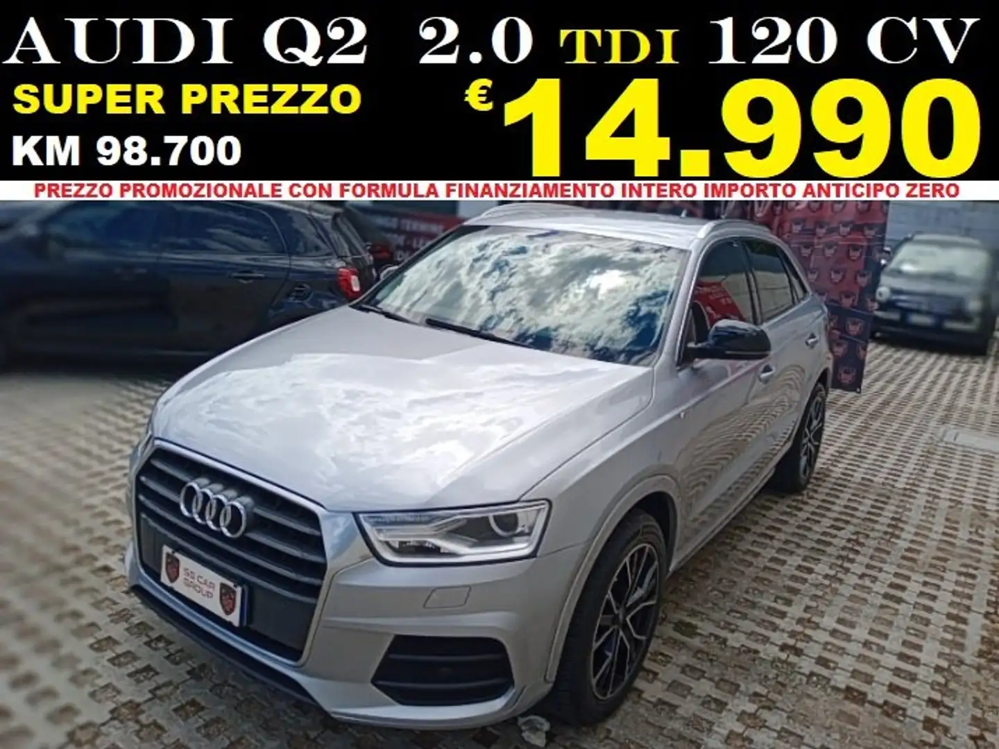 Audi Q3 Q3 2.0 tdi Sport 120cv Plateado - 1