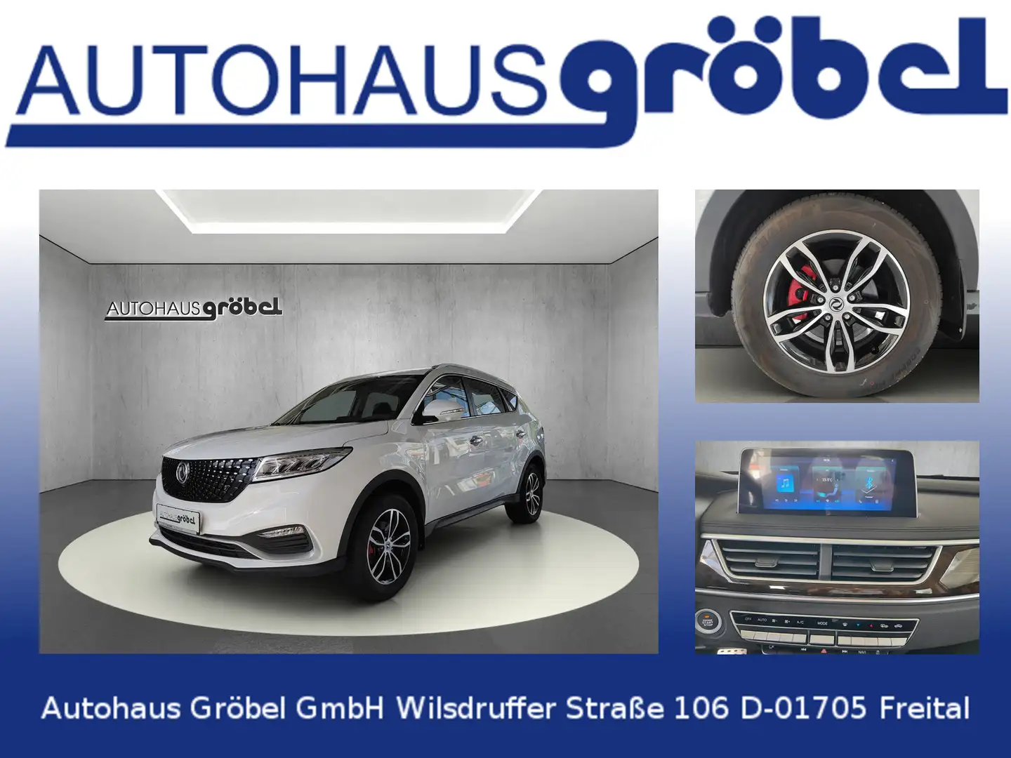 DFSK Glory 580 1.5 CVT 107 kW Navi Dashcam 7 Sitze Weiß - 1
