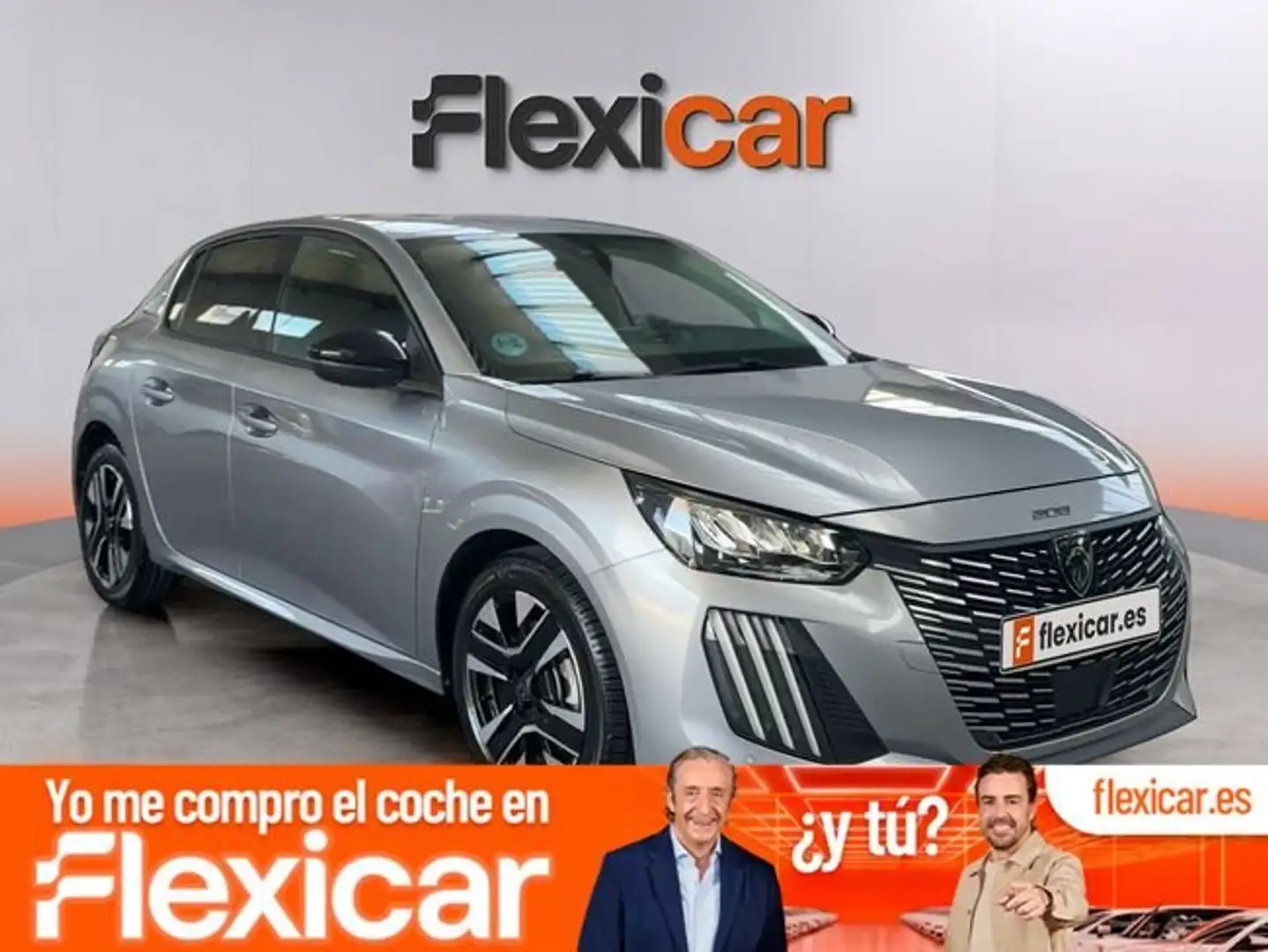 Peugeot 208 Allure Gasolina 100 S&S 6 Vel. MAN Gris - 1