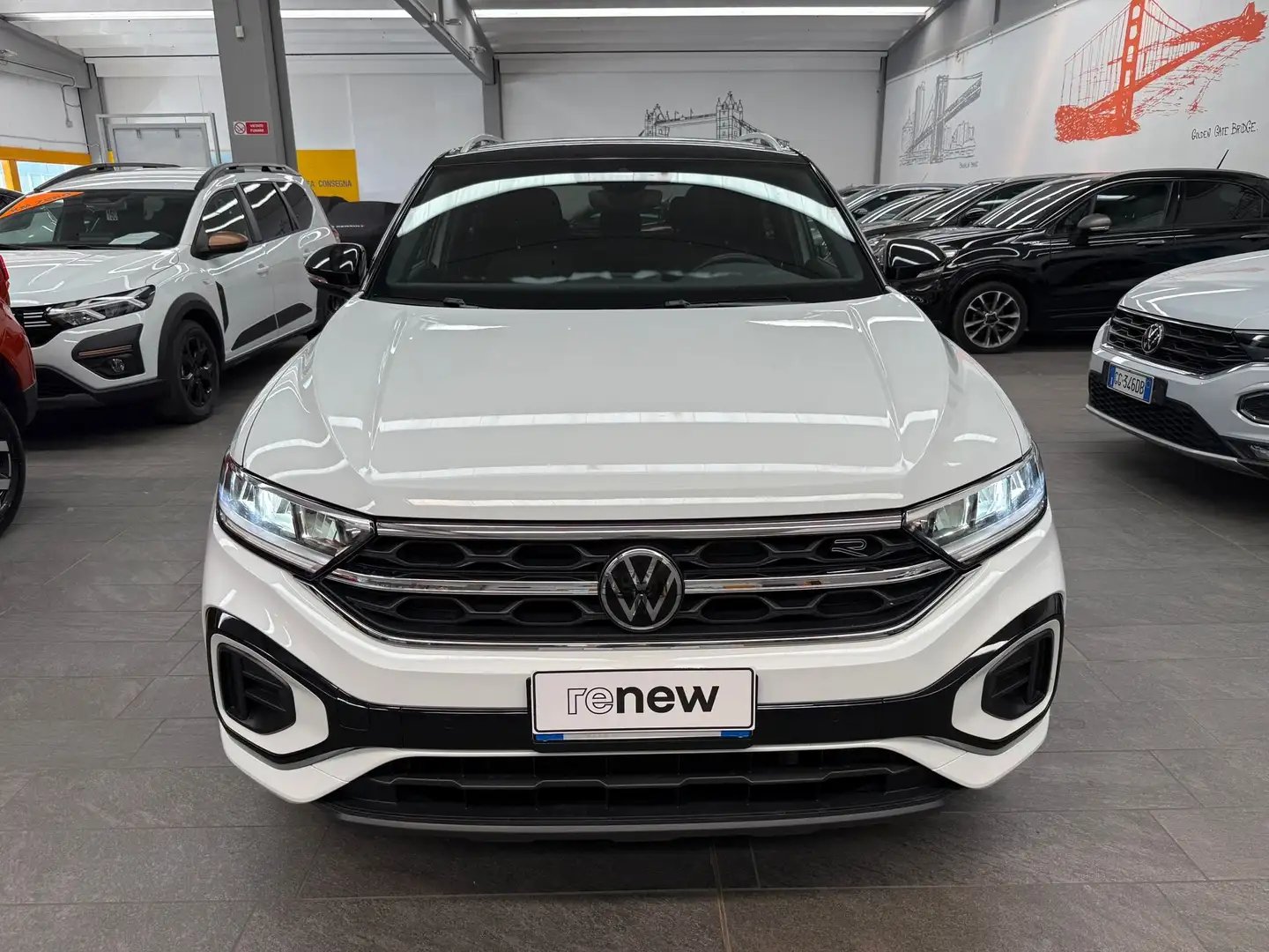 Volkswagen T-Roc R-Line 1.0 tsi 110cv Bianco - 2