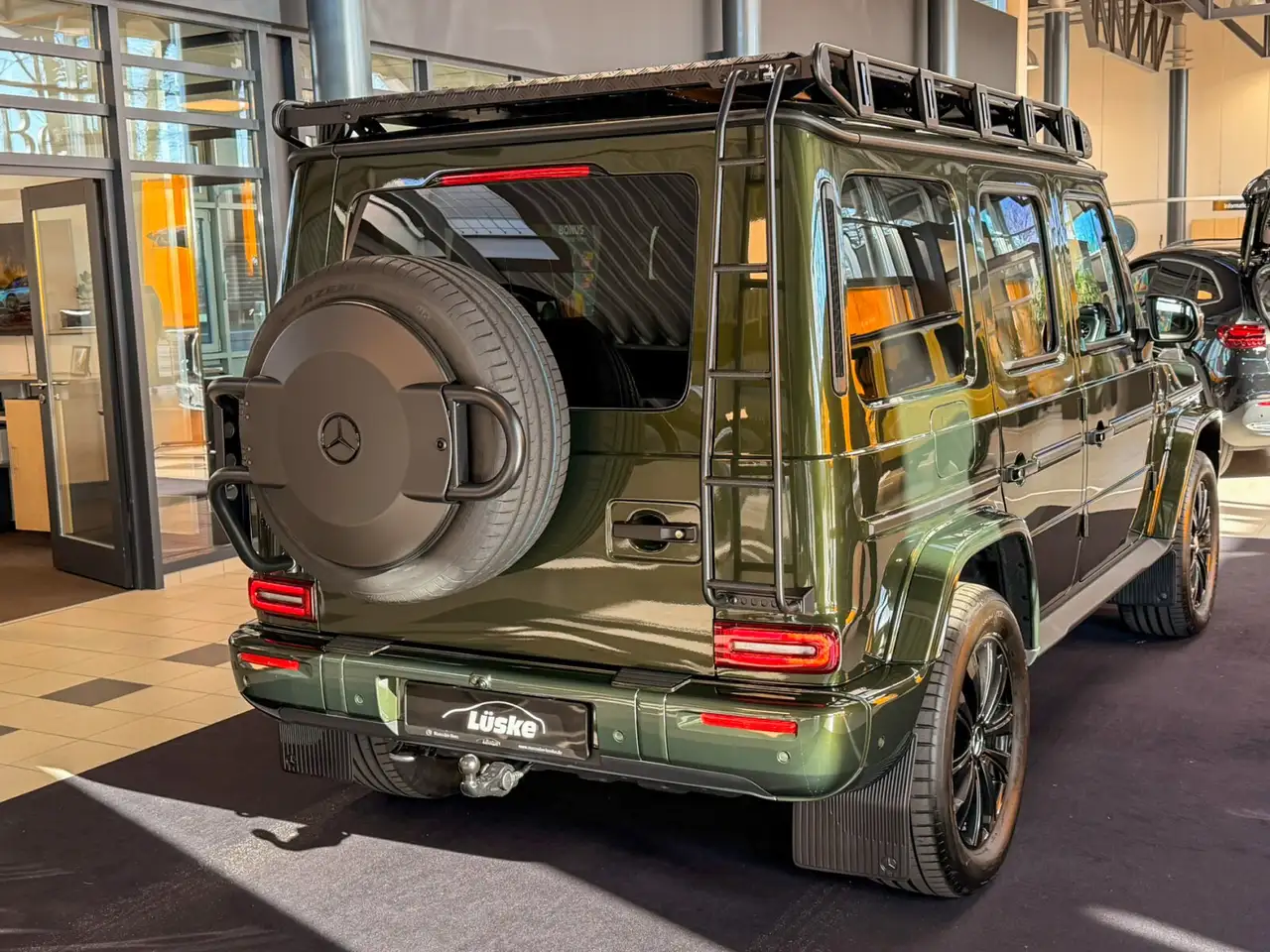 Mercedes-Benz G 450 G 450 d PROFESSIONAL OLIV Night adaptive Dämpfer 3