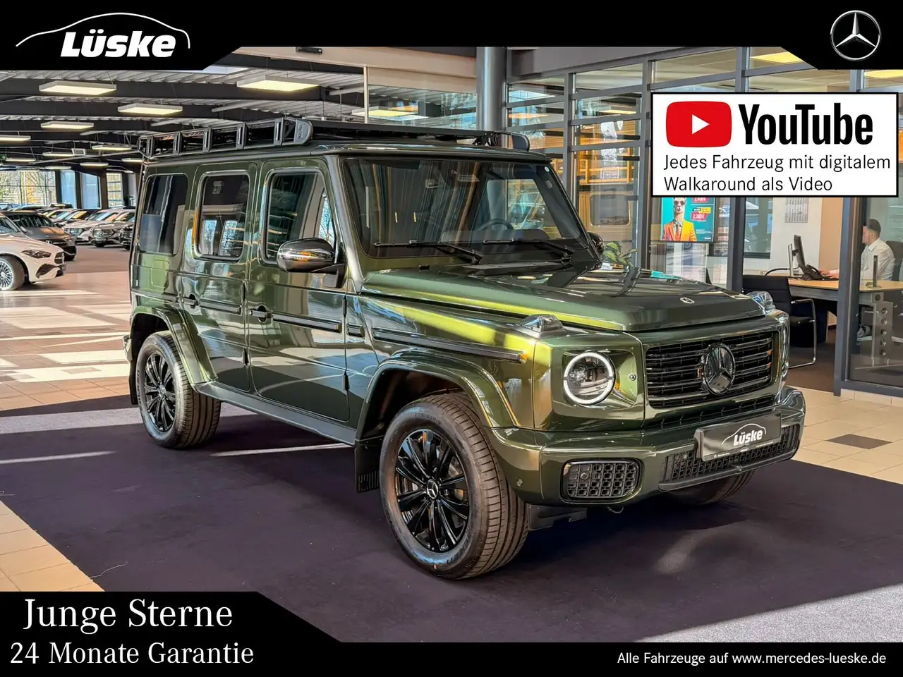 Mercedes-Benz G 450 G 450 d PROFESSIONAL OLIV Night adaptive Dämpfer
