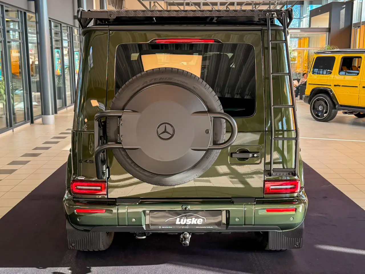 Mercedes-Benz G 450 G 450 d PROFESSIONAL OLIV Night adaptive Dämpfer 4