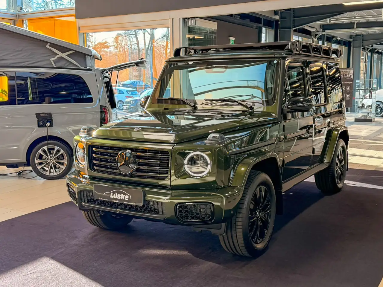 Mercedes-Benz G 450 G 450 d PROFESSIONAL OLIV Night adaptive Dämpfer 7