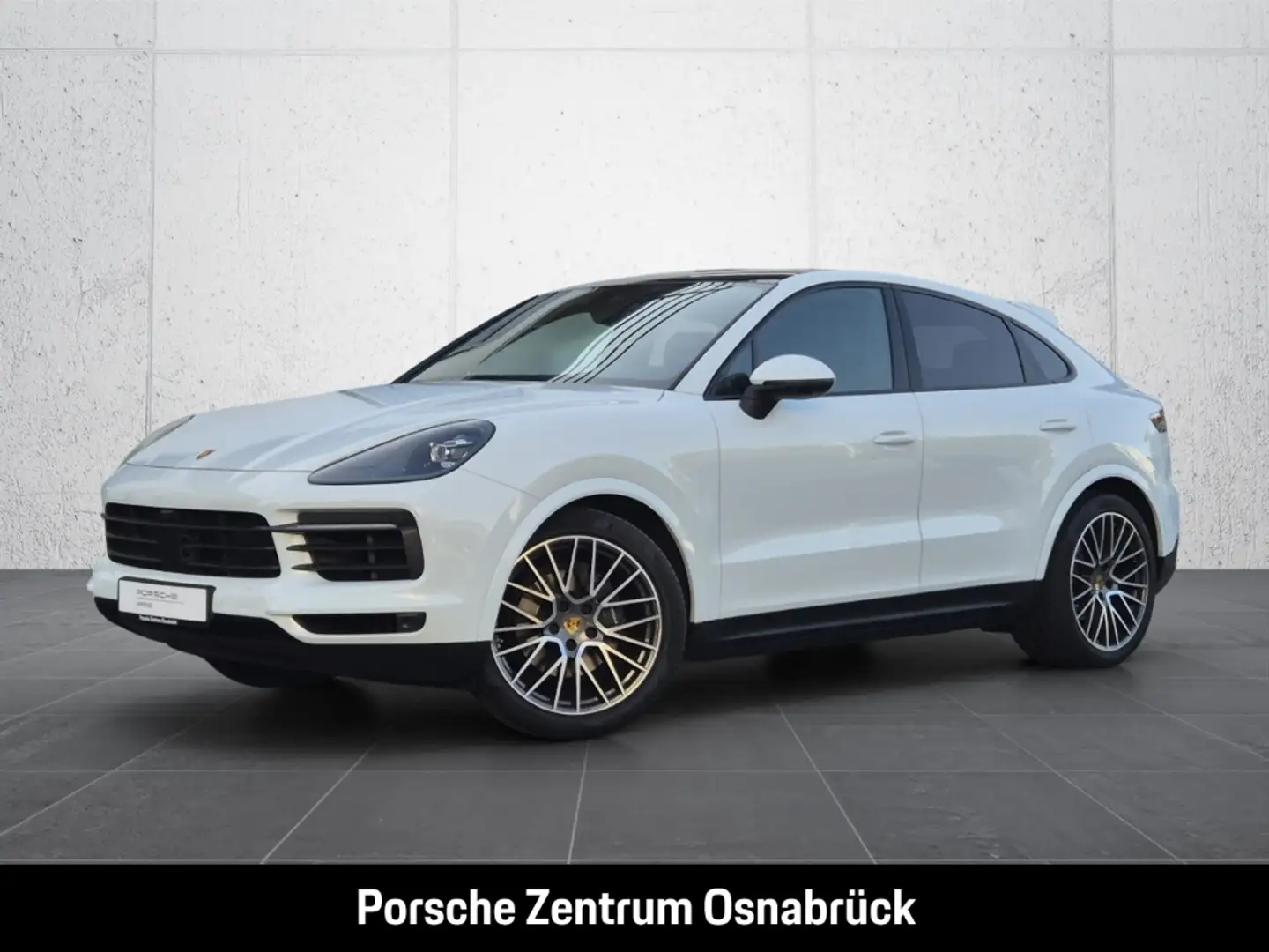 Porsche Cayenne Coupe AHK Luft Sportaga  21-Zoll BOSE Head-Up Soft Weiß - 1