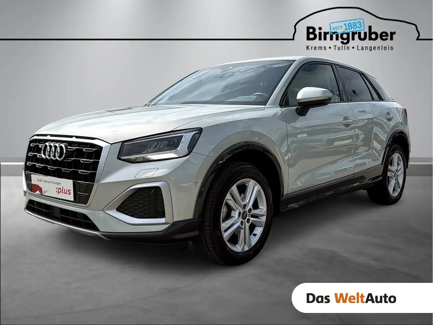 Audi Q2 35 TFSI advanced Silber - 1