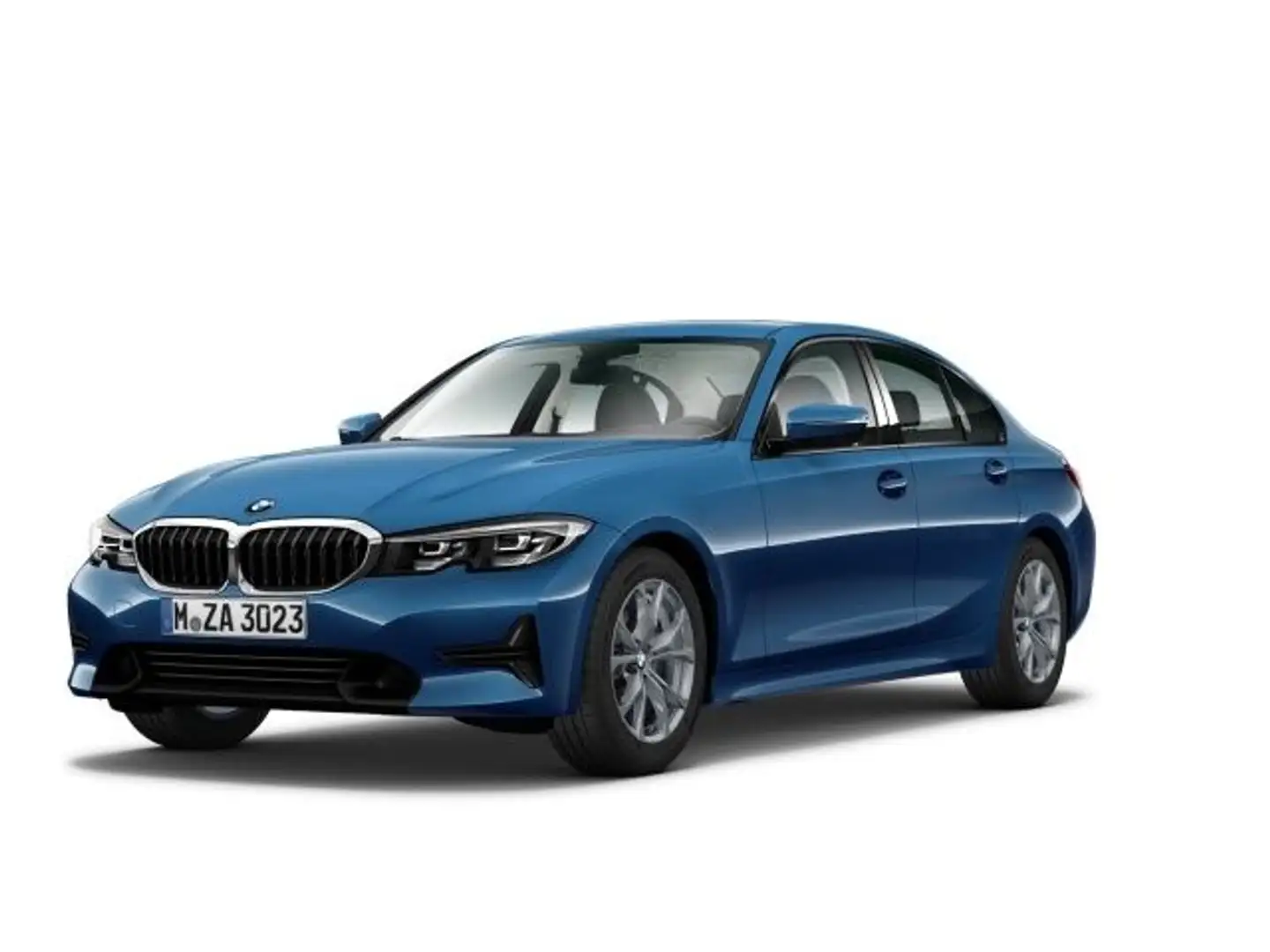 BMW 318 d Sport Line Aut. Klimaaut. Sportsitze PDC Blau - 1