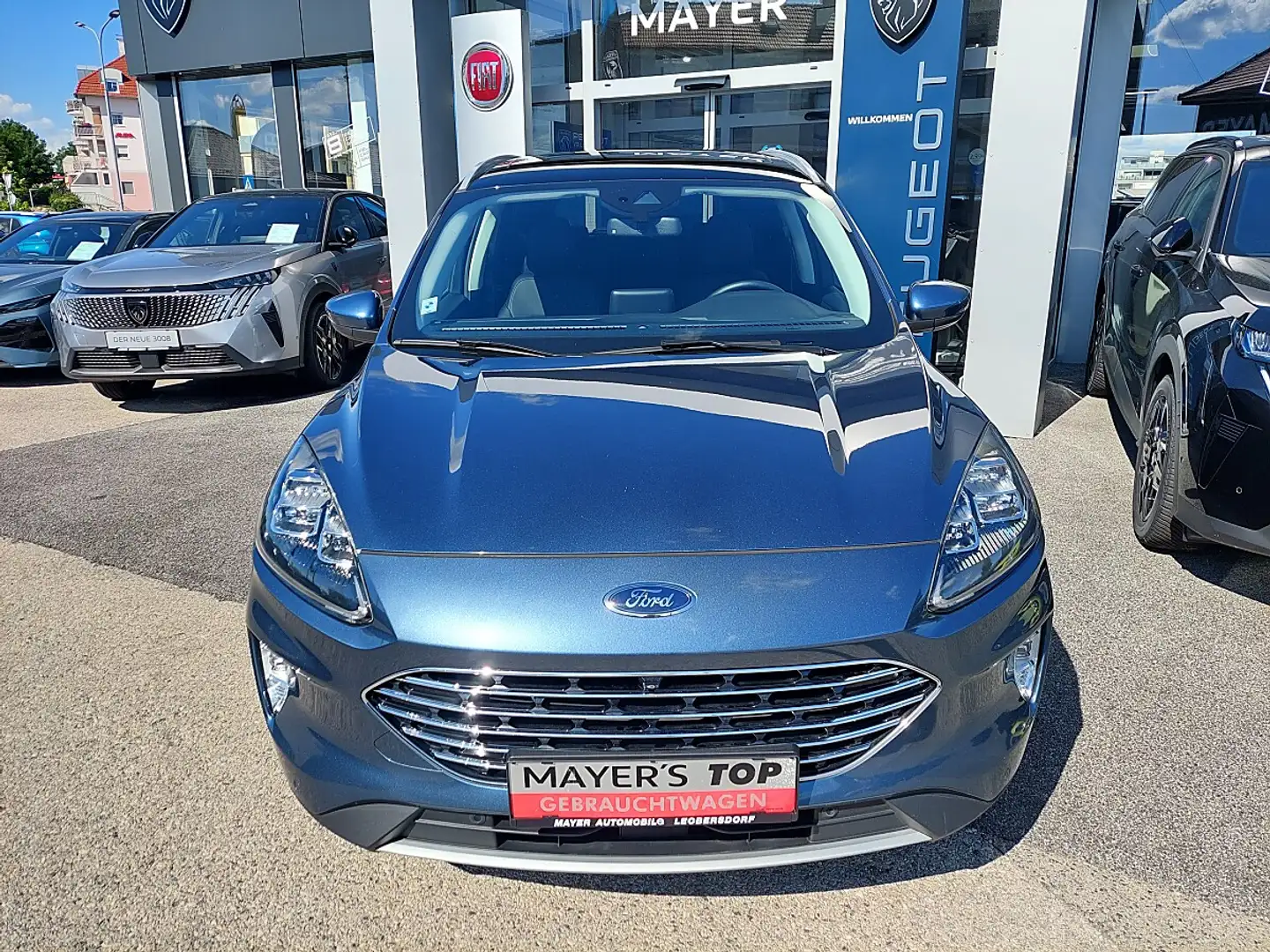 Ford Kuga 2,0 EcoBlue Hybrid Titanium X Blau - 2