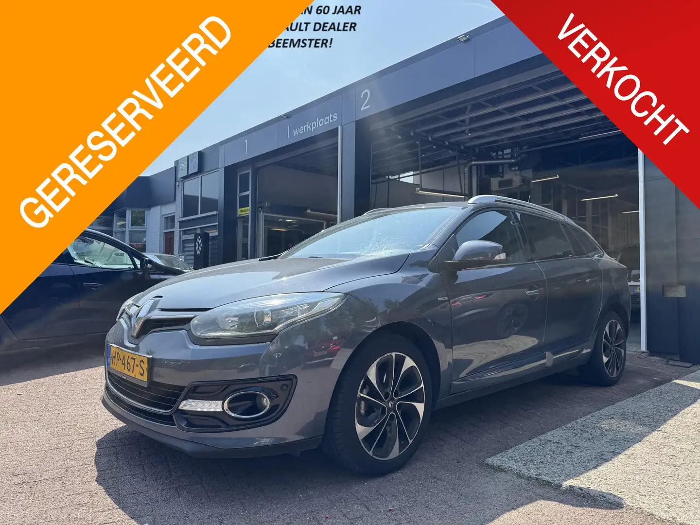 Renault Megane Estate 1.5 dCi Bose Gris - 1