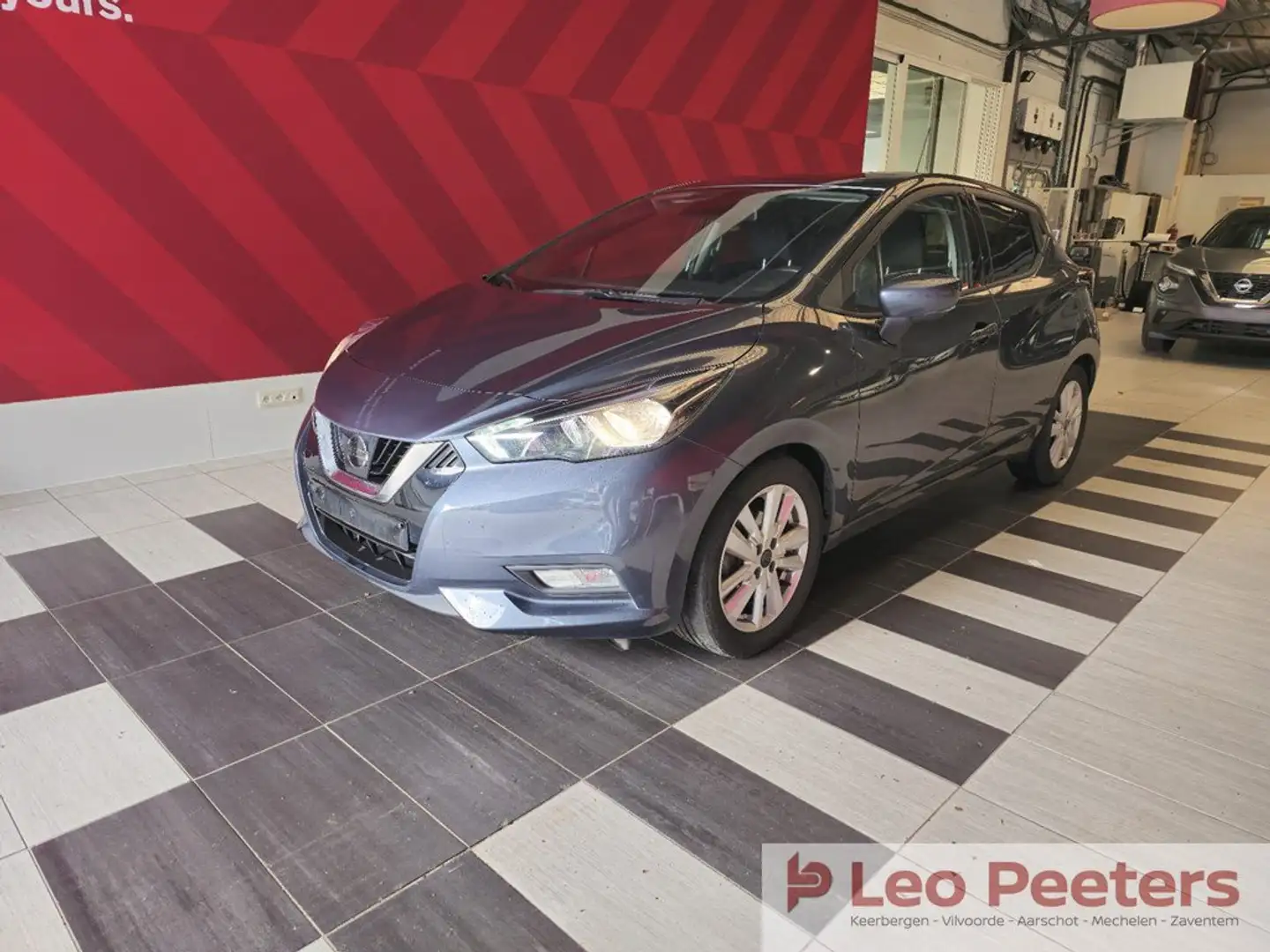 Nissan Micra N-Connecta+Cold pack+ Connect pack Gris - 1