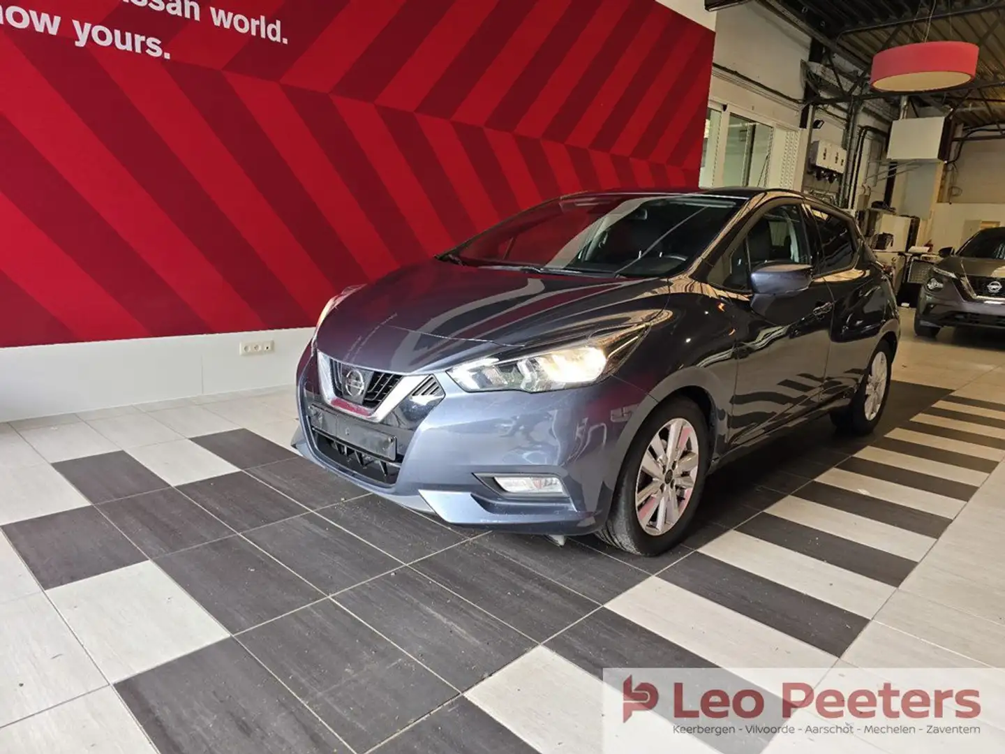 Nissan Micra N-Connecta+Cold pack+ Connect pack Gris - 2