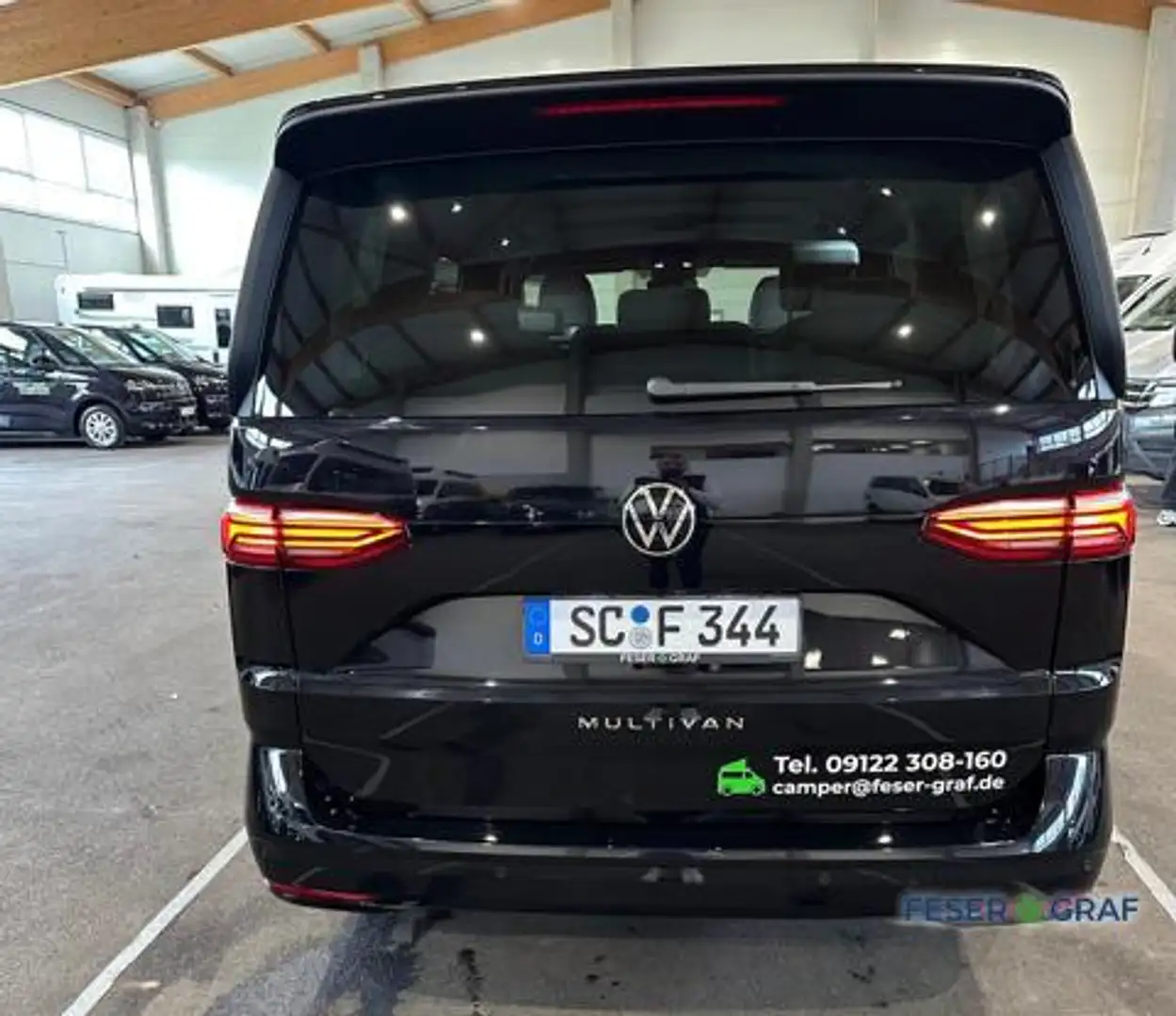 Volkswagen T7 Multivan Life 2.0 TDI 7-DSG LÜ PDC Klima Kamera Navi Schwarz - 2