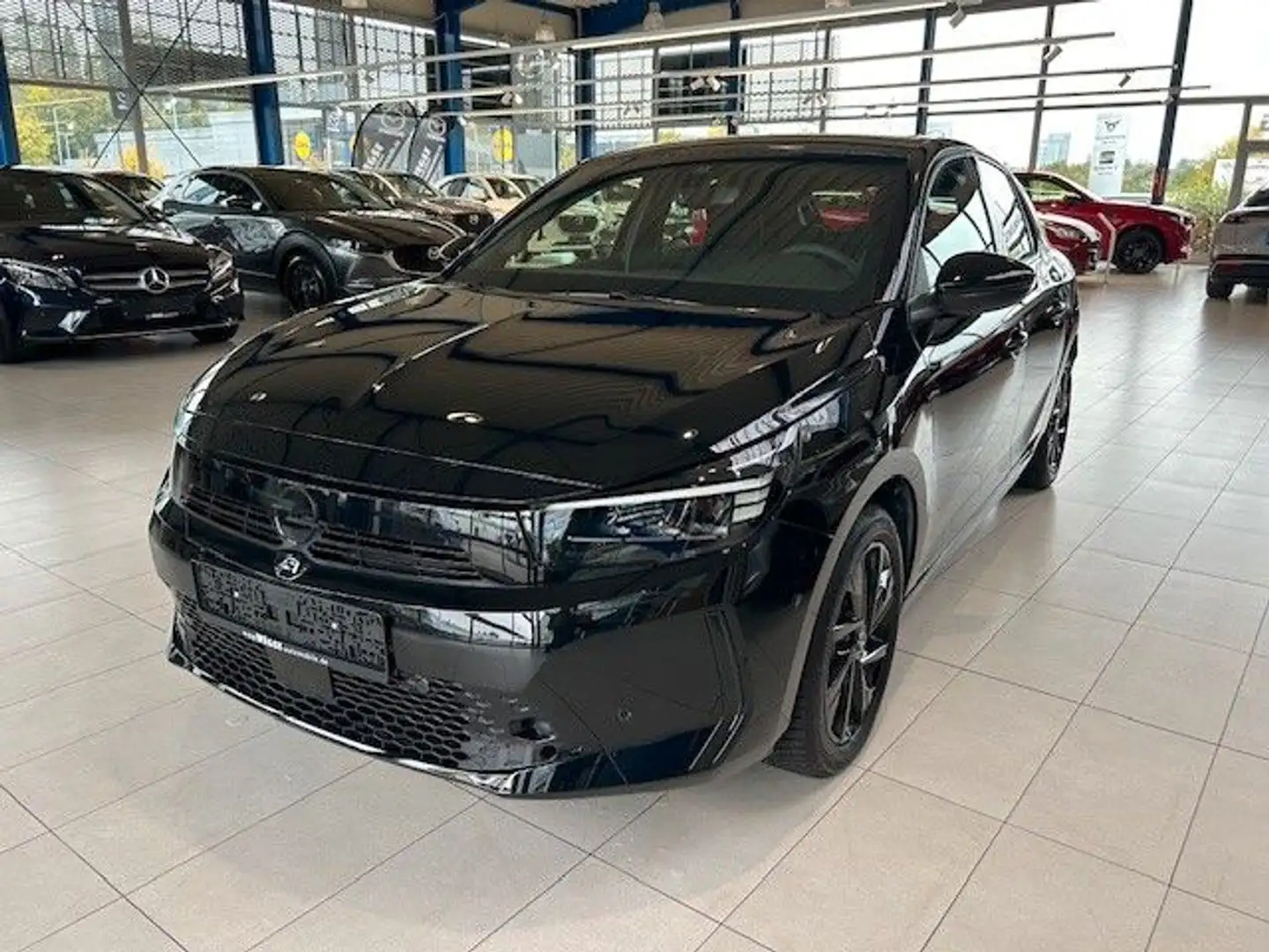 Opel Corsa F GS Automatik Zwart - 1