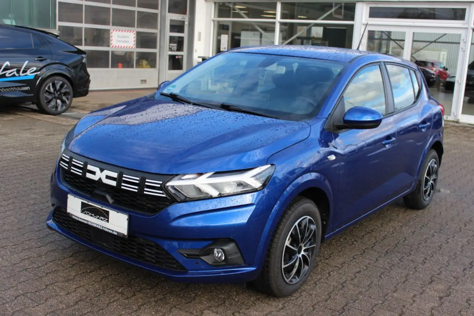 Dacia Sandero TCe 100 ECO-G Expression/ 8 fach bereift Blau - 1