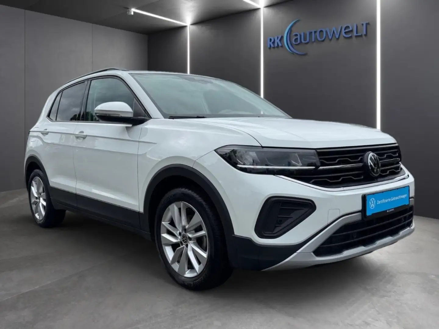 Volkswagen T-Cross Life 1.0 TSI DSG LED Navi Rückfahrkamera 17 Zoll Weiß - 2