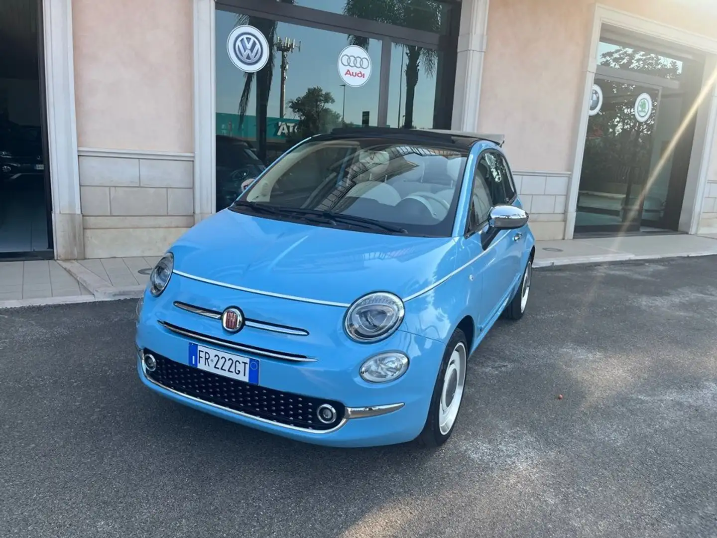 Fiat 500C 500C 1.2 Spiaggina 58 69cv Blu/Azzurro - 1