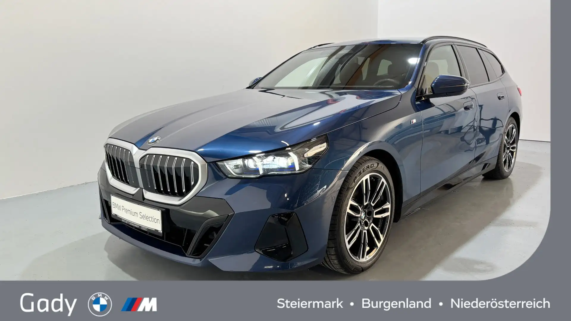 BMW 520 d xDrive M-Sportpaket Blau - 1