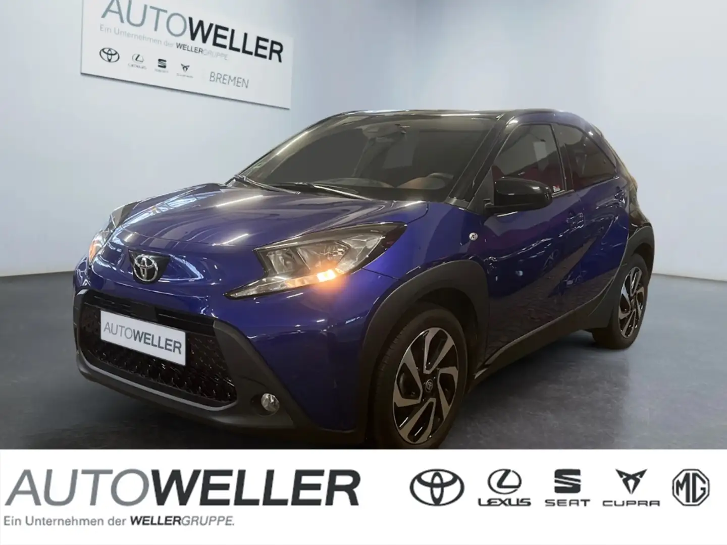 Toyota Aygo X Pulse *CarPlay*LED*ACC*SHZ*LMF*Klima*uvm Blu/Azzurro - 1