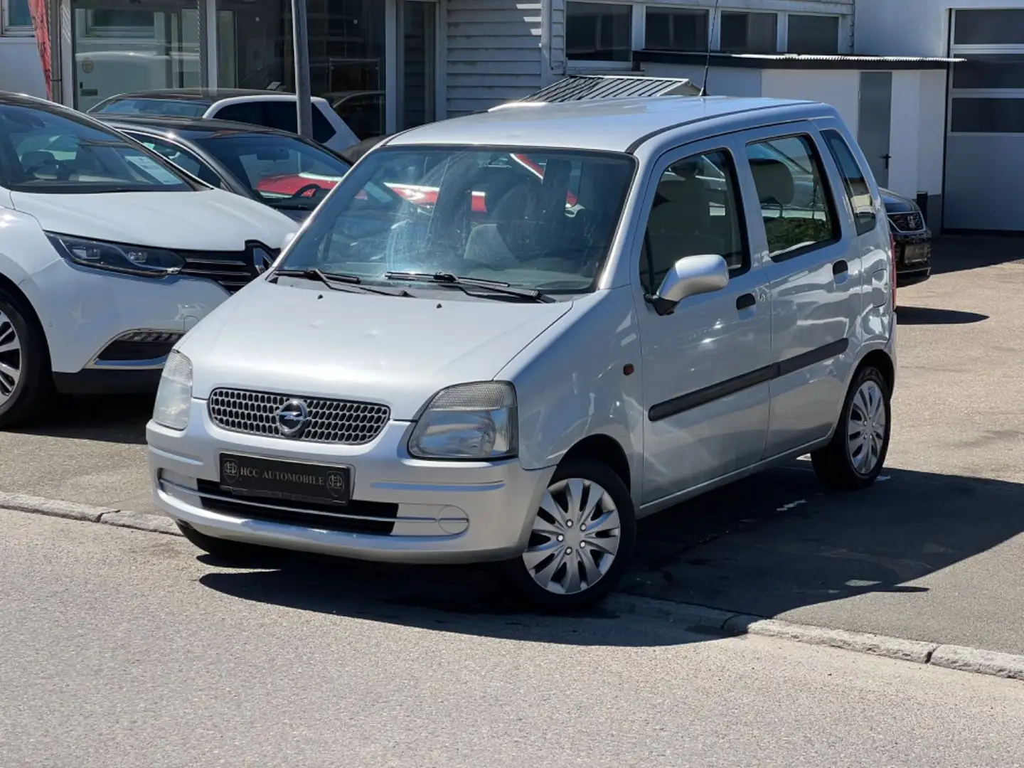 Opel Agila 1.0 12V Elegance -1.HAND-SERVO-EURO 4- Silber - 2