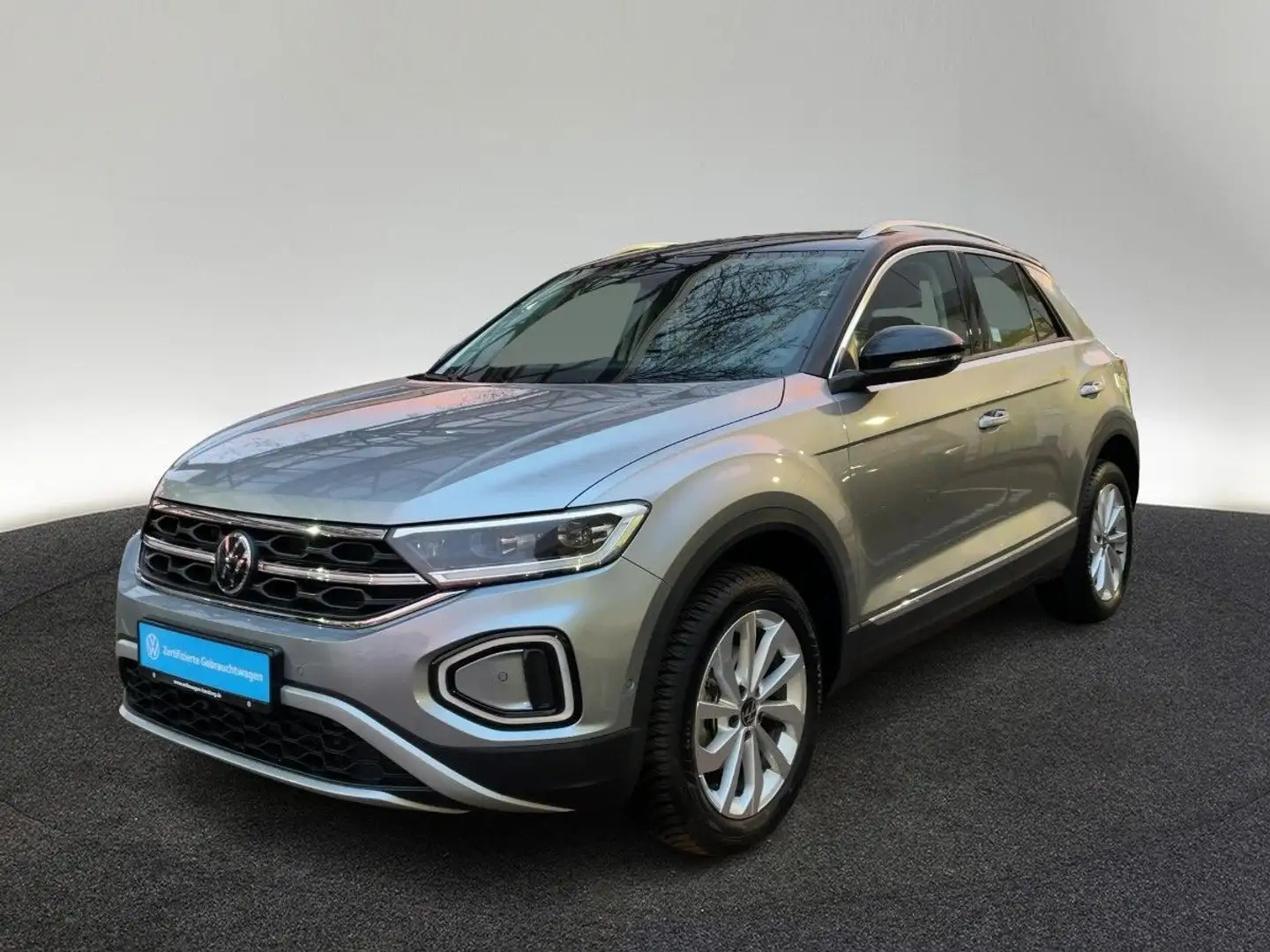Volkswagen T-Roc 1.5 TSI Style DSG Navi LED Open & Close Silber - 2