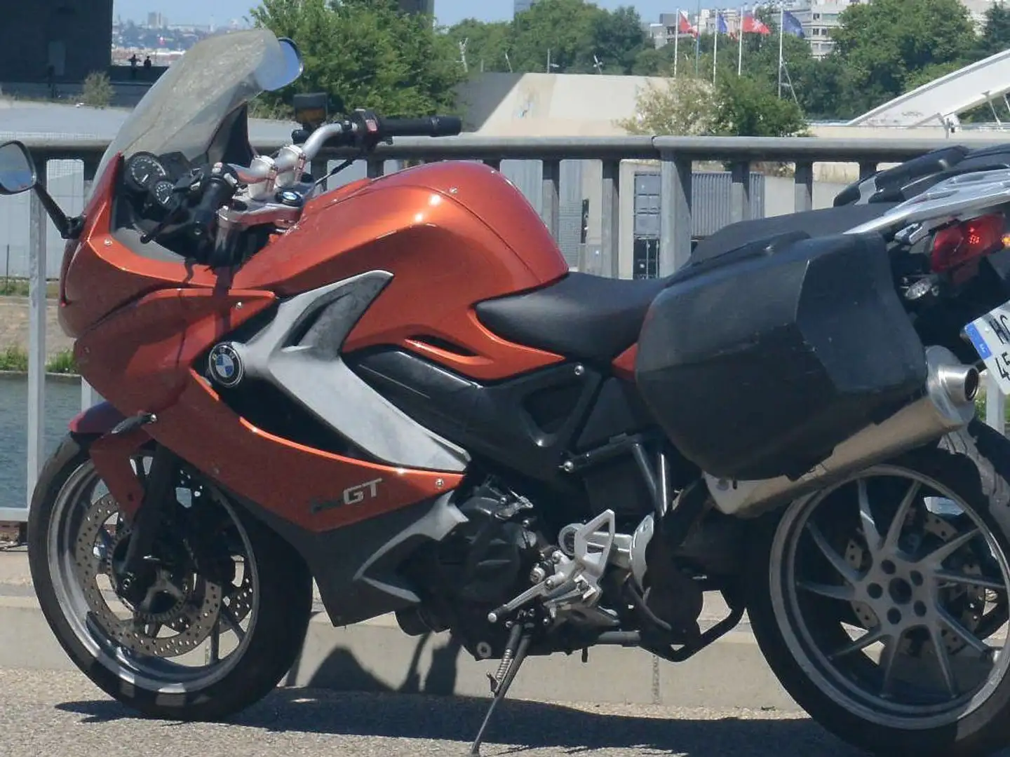 BMW F 800 GT Oranžová - 2