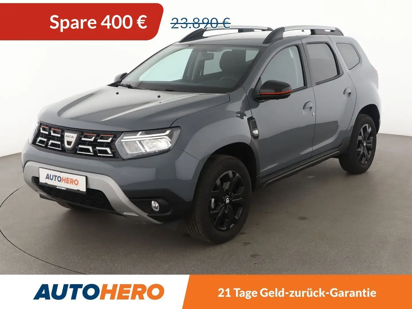 Dacia Duster 1.3 TCe Extreme Aut.*NAVI*CAM*SHZ*TEMPO*ALU* Grau - 1