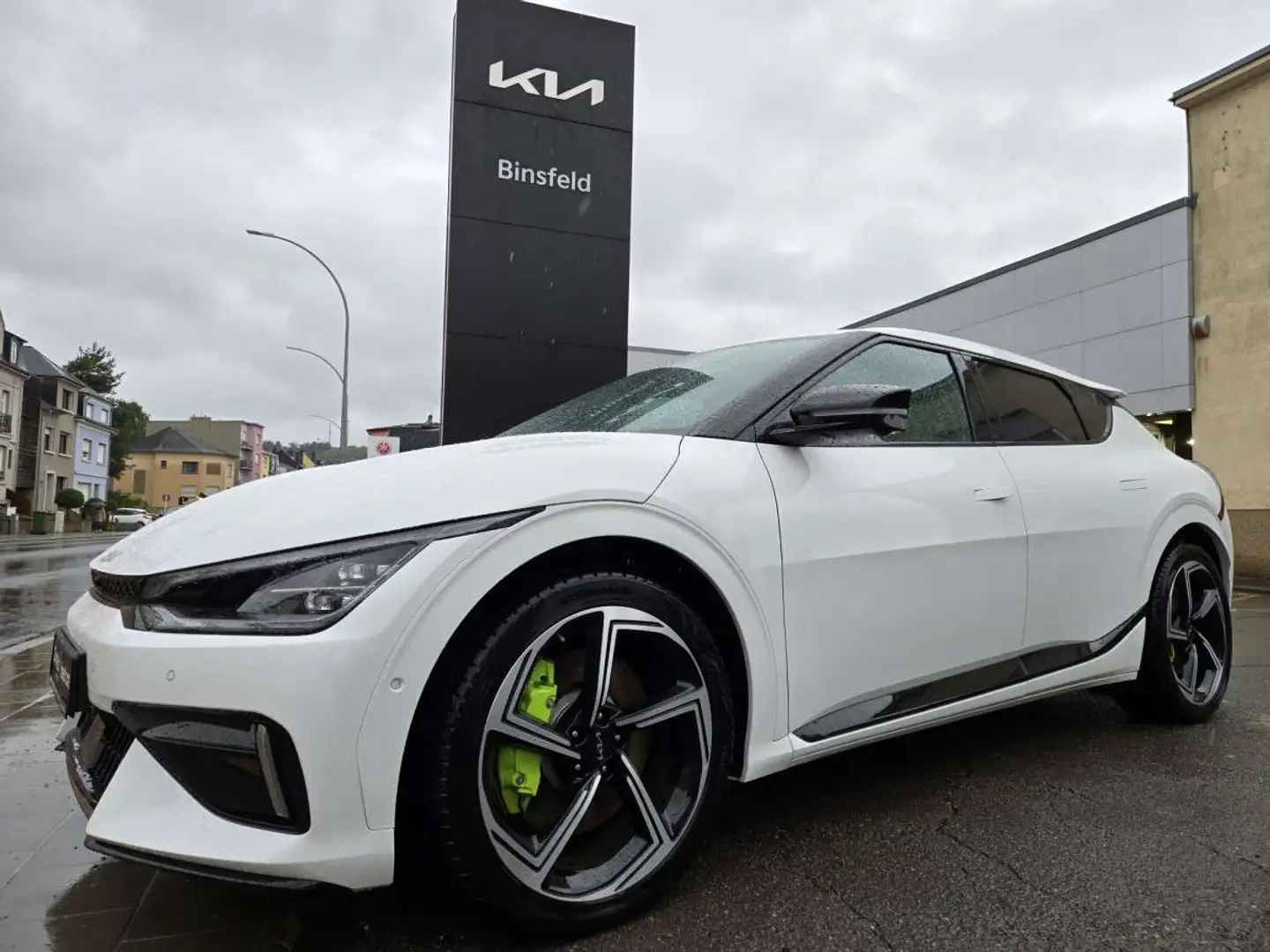 Kia EV6 77.4 kWh AWD GT Blanc - 1