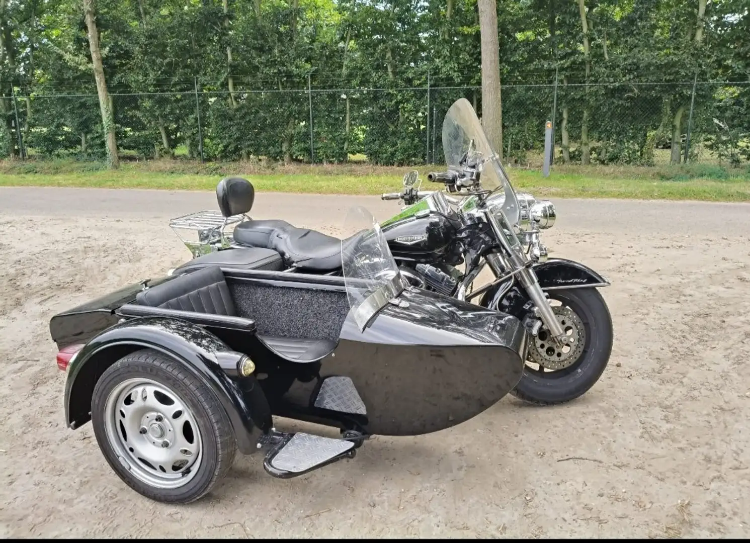 Harley-Davidson Road King Zijspan Czarny - 2