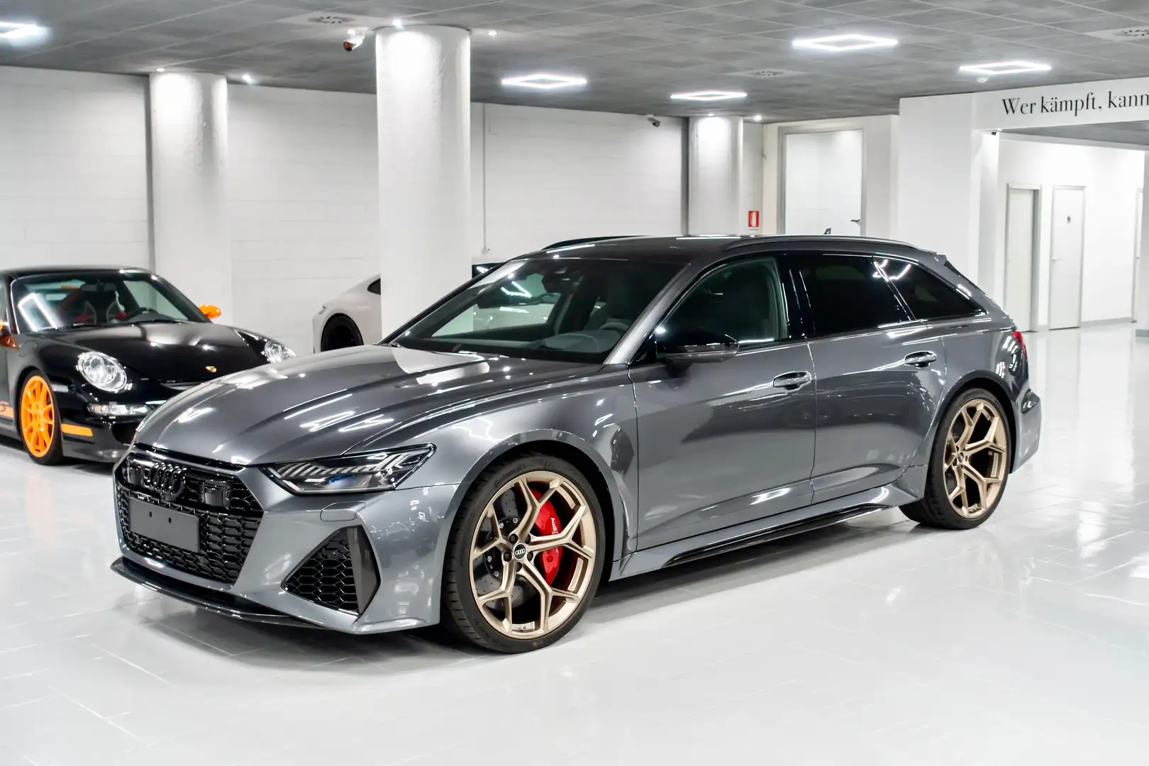 Audi RS6 305 km/H CERAMIC BRAKES B&O ADV CARBONIO EXT Grigio - 1