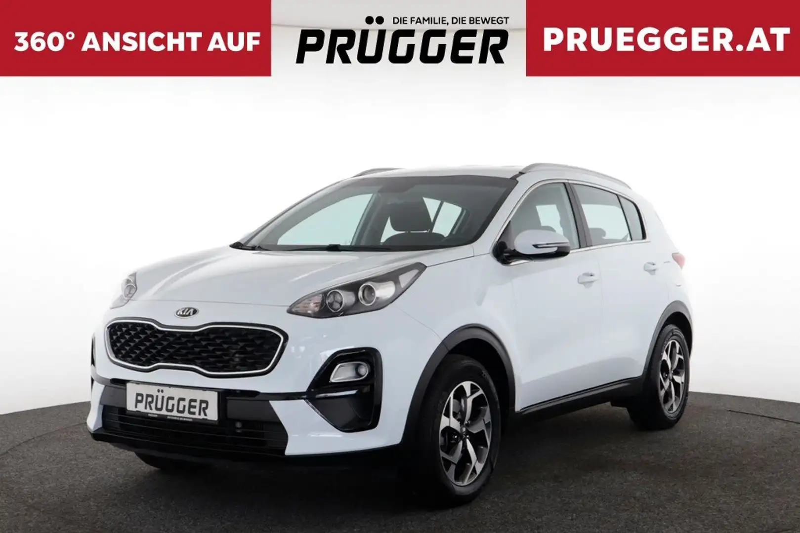 Kia Sportage 1.6 CRDI AWD SILBER ALLRAD AHV NAVI Carplay Weiß - 1