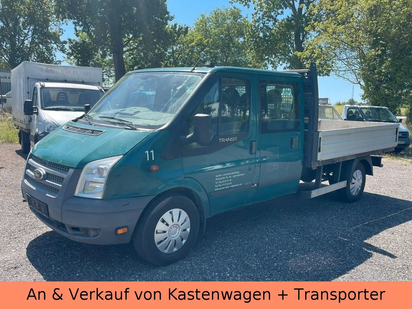 Ford Transit Pritsche FT 350 L Doppelkabine mit TÜV White - 2