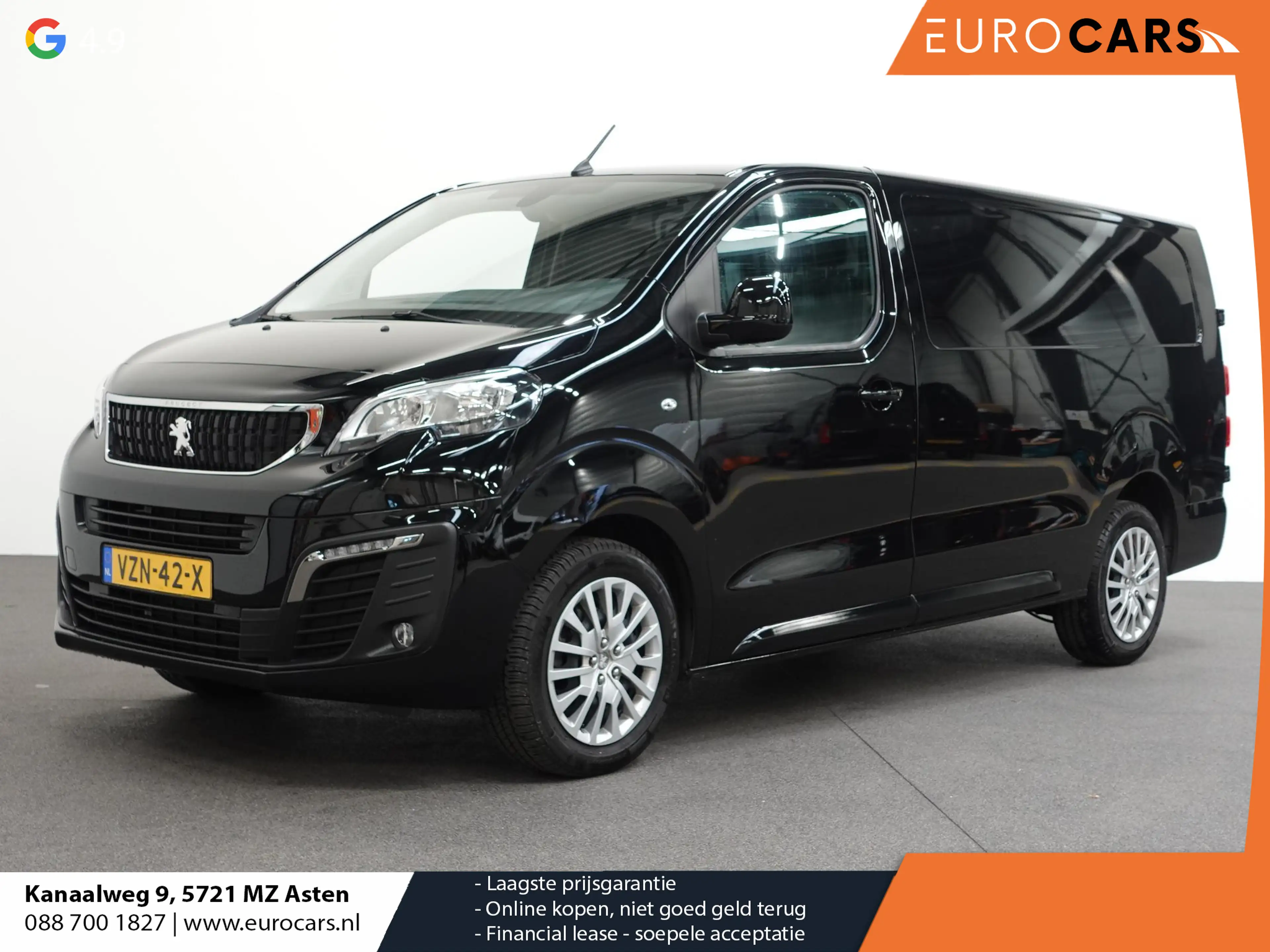 Peugeot Expert 145pk L3 Automaat Navigatie Trekhaak Carplay Cruis