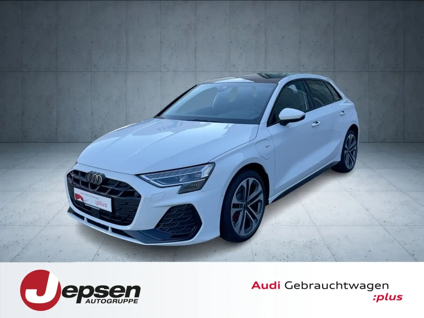 Audi A3 Sportback S line 45 TFSI e S tr. PANO Matrix Weiß - 1