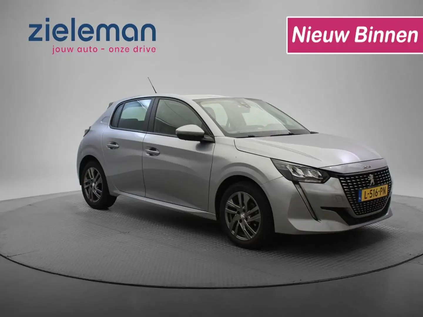 Peugeot 208 1.2 PureTech Active - Carplay, Cruise, Lichtmetale Gris - 1