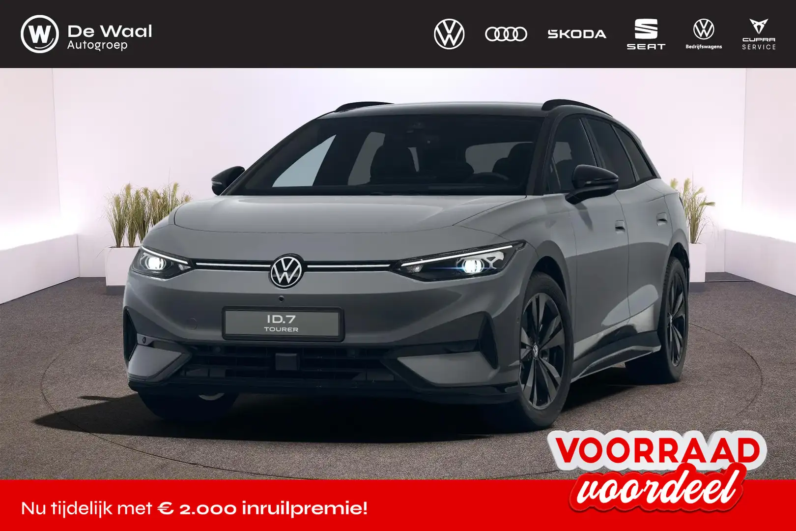 Volkswagen ID.7 Tourer Limited Edition 77 kWh Grijs - 1