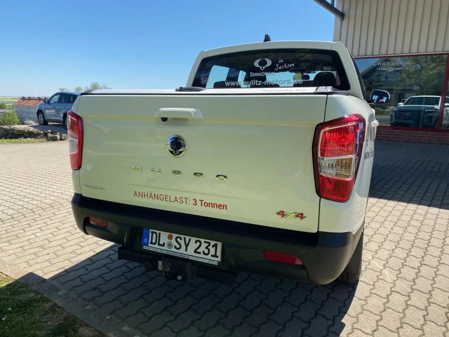 SsangYong Musso 4WD Autm. Quarzt Fehér - 2