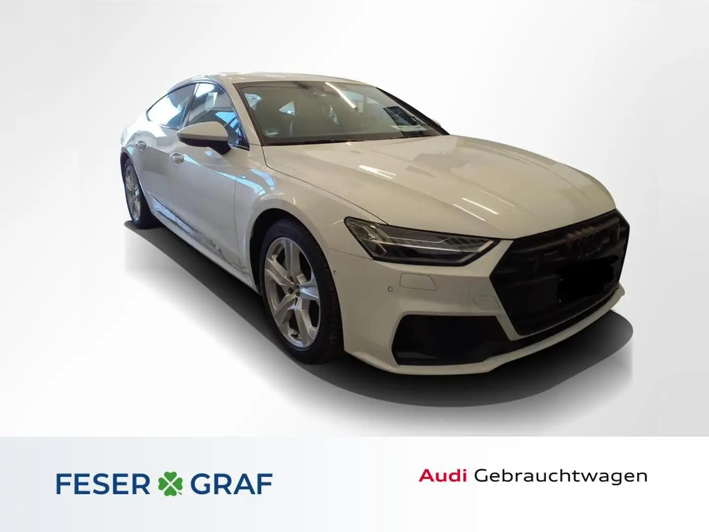 Audi A7 50TFSI e 2x S line /HD-Matrix/Leder/B&O/ACC Weiß - 1