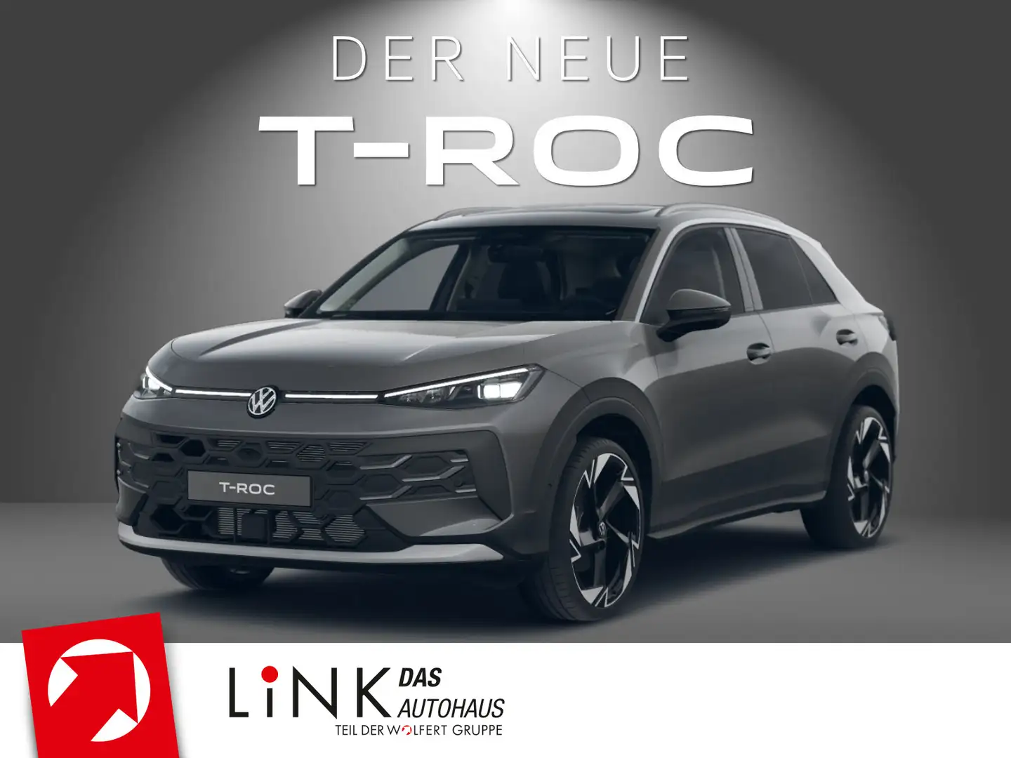 Volkswagen T-Roc Style 1.5 eTSI OPF (150 PS) DSG *WINTERRÄD Gris - 1