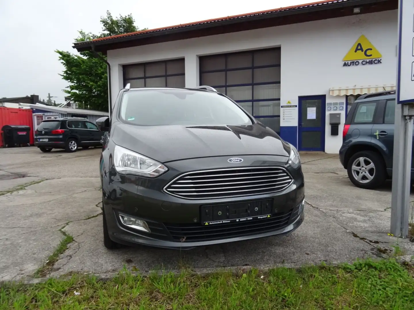 Ford Grand C-Max Grand C-MAX Titanium Navi, Euro 6 Gris - 1