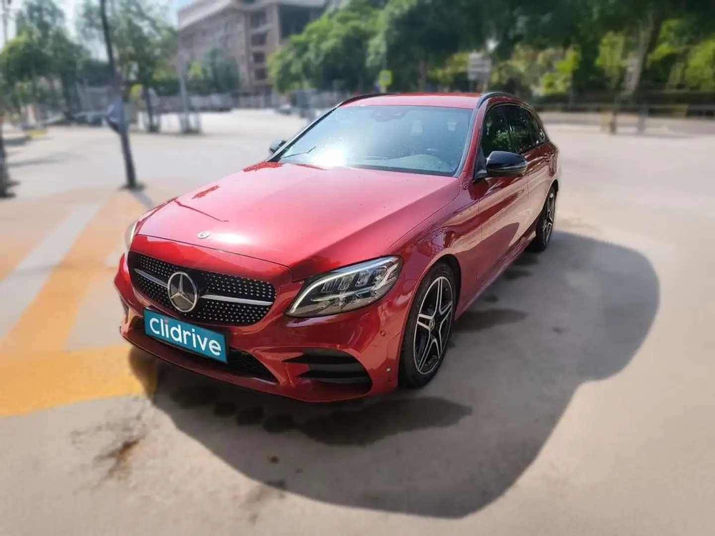 Mercedes-Benz C 220 Estate 220d 4Matic 7G Plus Rojo - 2
