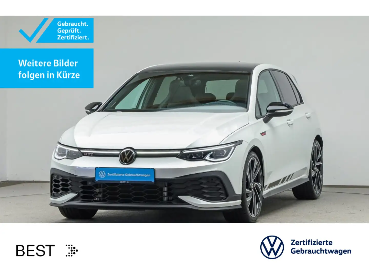 Volkswagen Golf GTI Golf VIII 2.0 TSI DSG GTI CLUBSPORT*BLACK-STYLE* Weiß - 1