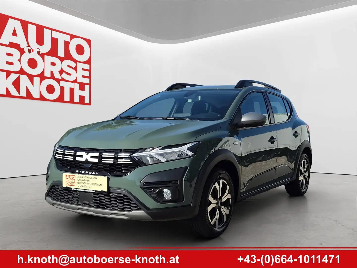 Dacia Sandero Stepway Expression, Schiebedach, WKR, Saftypaket Grün - 2