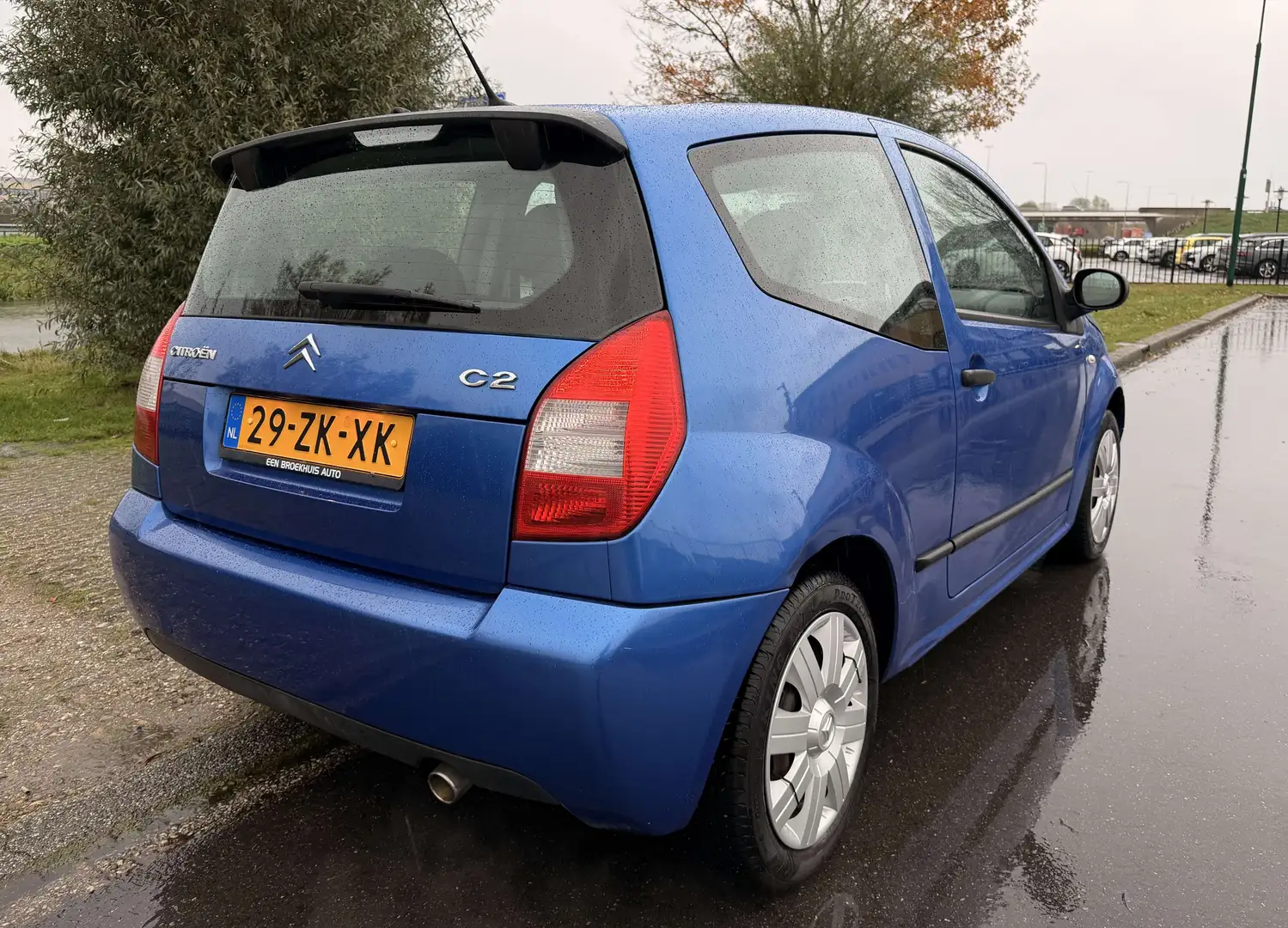 Citroen C2 1.4i Caractère | RIJKLAAR | APK | AIRCO | RADIO Blauw - 2